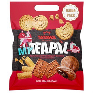 คุกกี้รวมรส ทาทาวา | Tatawa My Tea Pal Assortment of Indulgent Cookies 450g