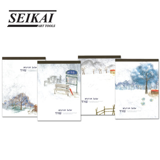 SEIKAI สมุด Drawing Book WINTER SNOW A4 1 เล่ม