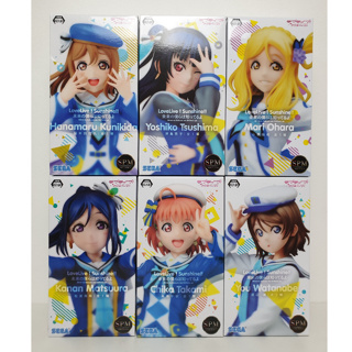 [ฟิกเกอร์แท้] Love Live! Sunshine!! - Mari / Kanan / You / Chika - SPM Figure - Mirai no Bokura wa Shitteru yo (SEGA)