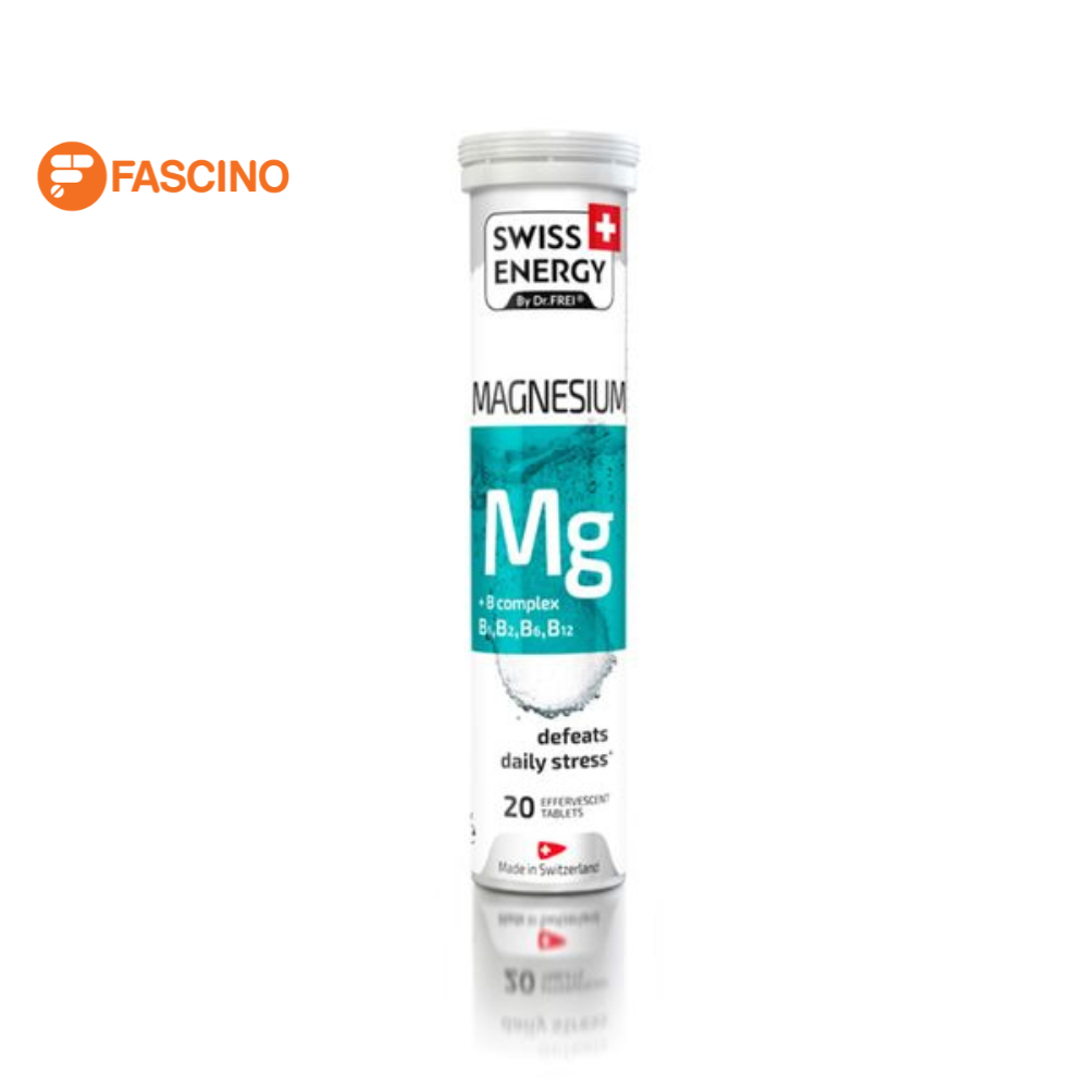 swiss-energy-magnesium-b-complex-วิตามินเม็ดฟู่แมกนีเซียมเพิ่มวิตามินบี-20-เม็ด