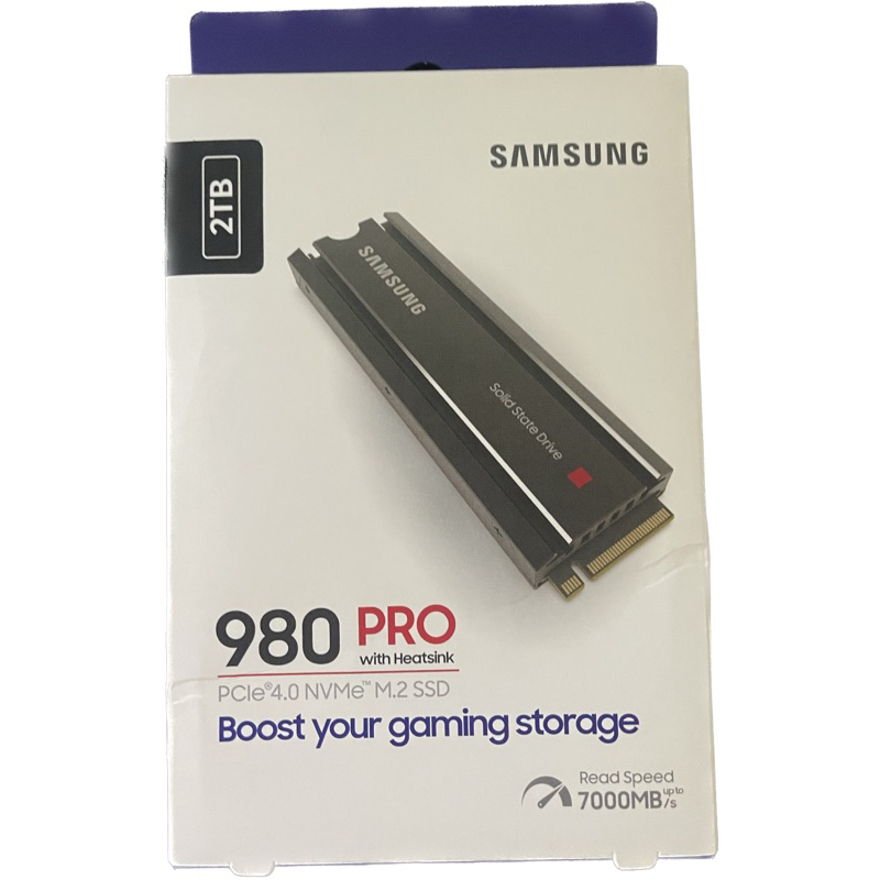 (ของใหม่US) Samsung 980 PRO Heatsink 2TB Internal SSD PCIe Gen 4 x4