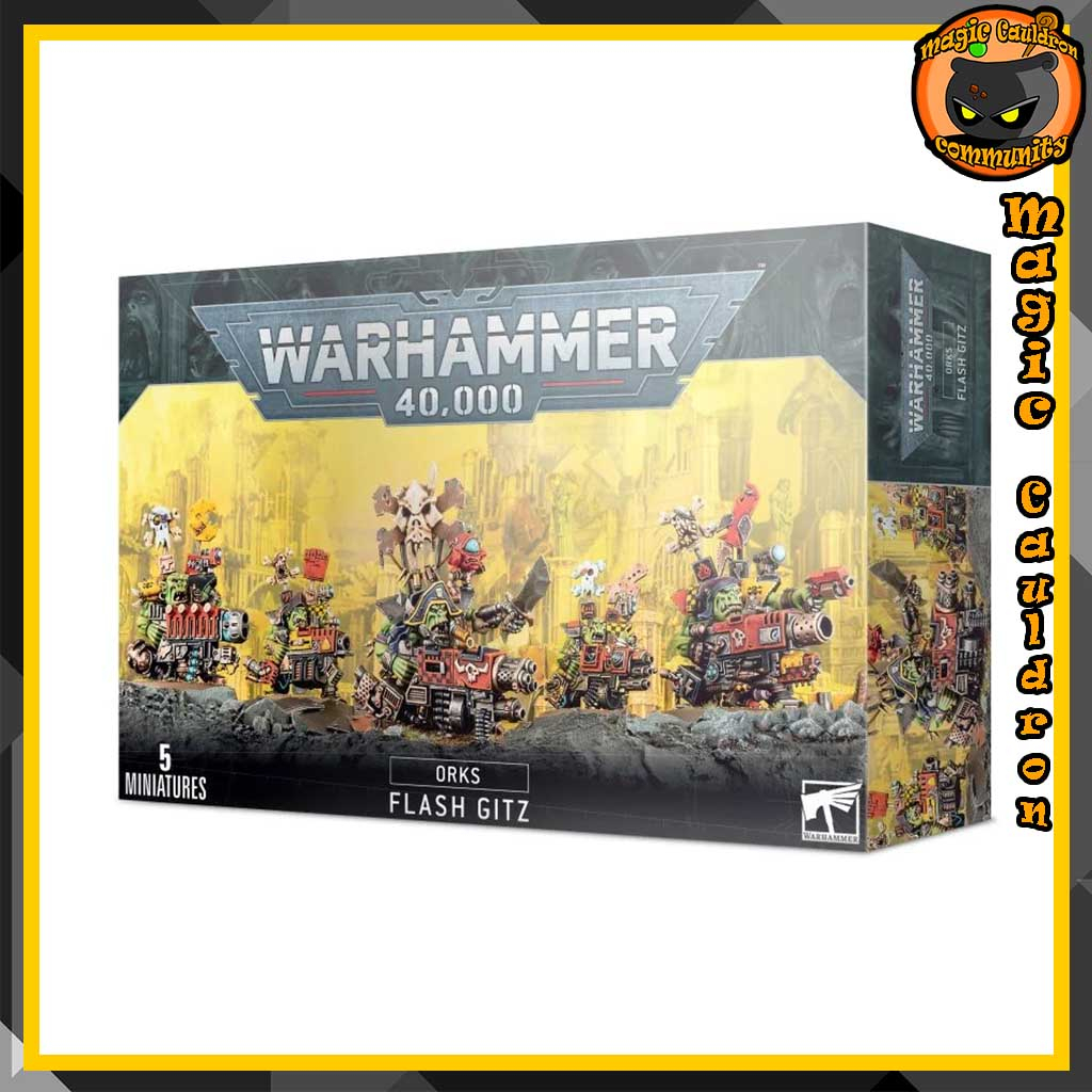 Ork Flash Gitz Games Workshop 99120103033 Warhammer 40,000 Brand New in Box