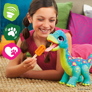 ไดโนเสาร์กินไอติมFurReal Snackin Sam The Bronto Interactive  ราคา : 2,990 บาท