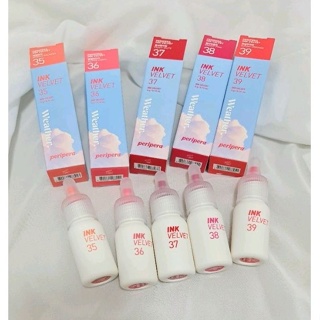 พร้อมส่ง/สีใหม่ล่าสุด Peripera ink tint No.35-39(ของแท้)