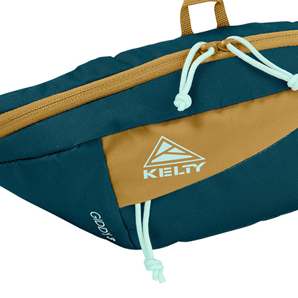 kelty-กระเป๋าคาด-อก-สะพายข้าง-รุ่น-giddy-3l-reflecting-pond-dull-gold