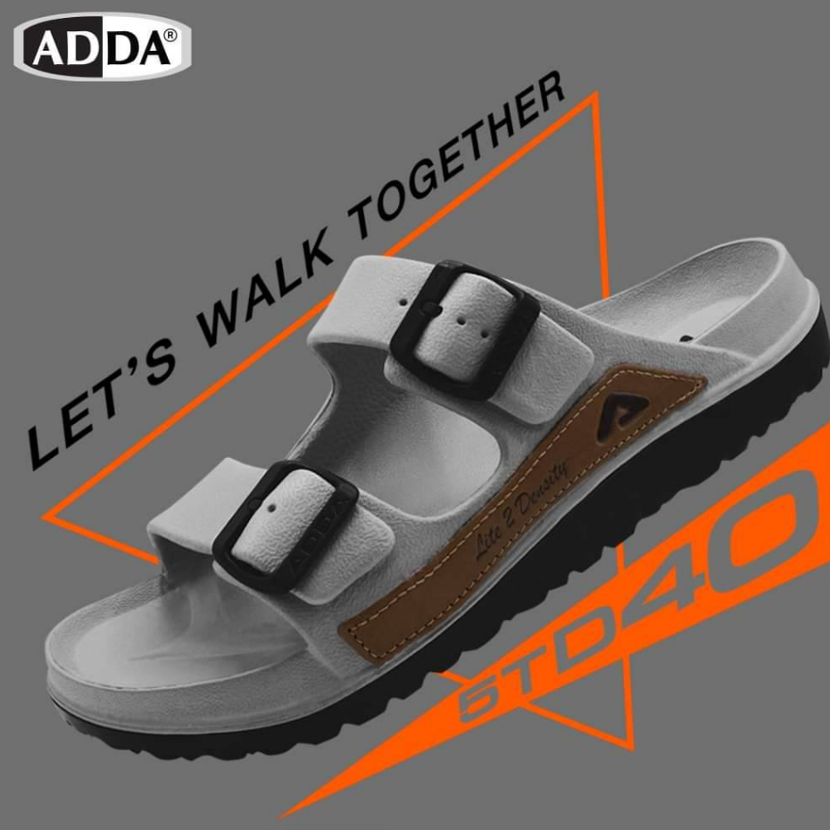 ภาพสินค้าAD40.1 ADDA 2 Density รุ่น 5TD40-M1 รองเท้าแตะไฟล่อน แบบสวม พื้นเบา แท้ 100% จากร้าน nnttin บน Shopee ภาพที่ 6