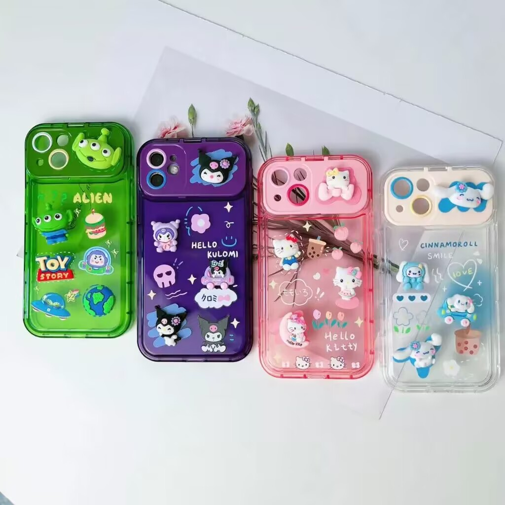 เคสนูนtpu-ลายการ์ตูนน่ารัก-มีกระจก-ขาตั้งได้-สำหรับ-oppo-a15-a15s-a31-a54-a3s-f9-a12-a5s-a7-a5-2020-a9-2020-การ์ตูนนูน