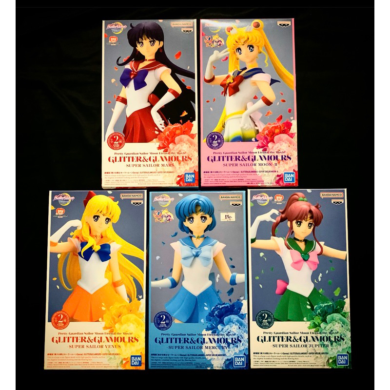 เหมา-sailor-moon-sailor-moons-5-box-ครบ-set-mars-venus-โมเดล-figures