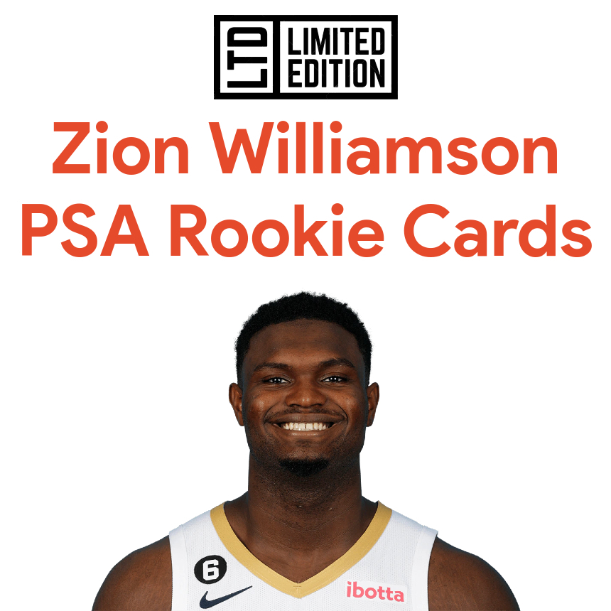 Zion Williamson Rookie Cards Framed Set PSA Graded NBA Basketball Card