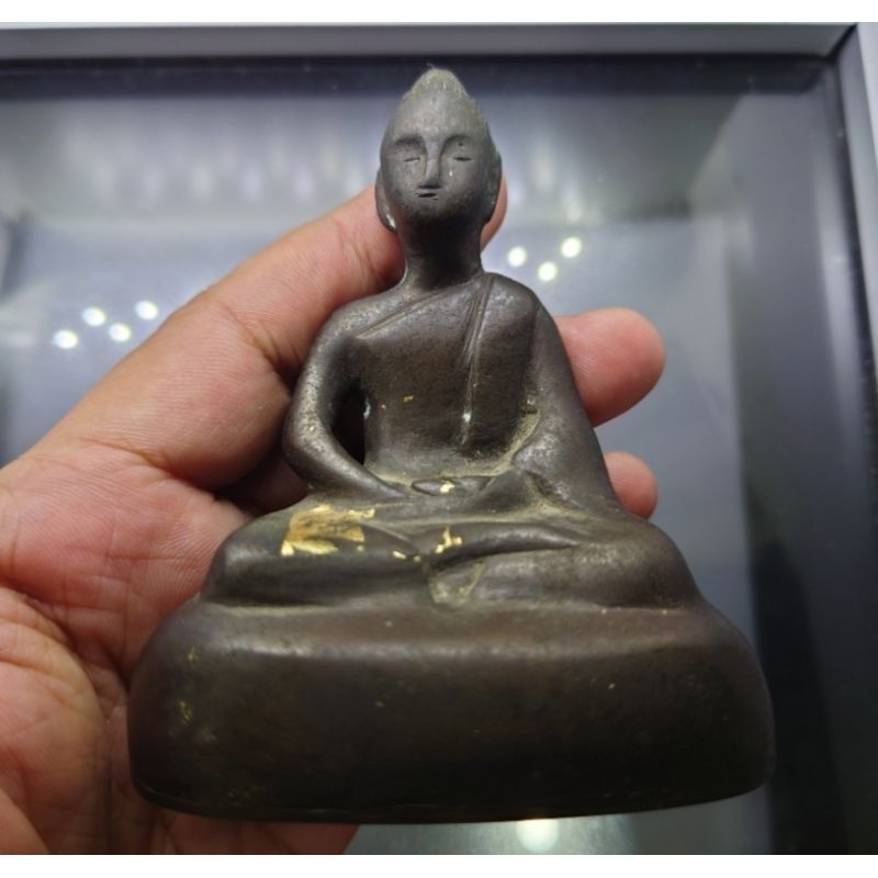 พระบูชา-ฝีพระหัตถ์-สมเด็จย่า-ปี-2515-แท้-เนื้อโลหะผสม-สภาพสวย-หายากมาก-แท้ดูง่าย-ของสะสม-วัตถุมงคล-พระพุทธรูป