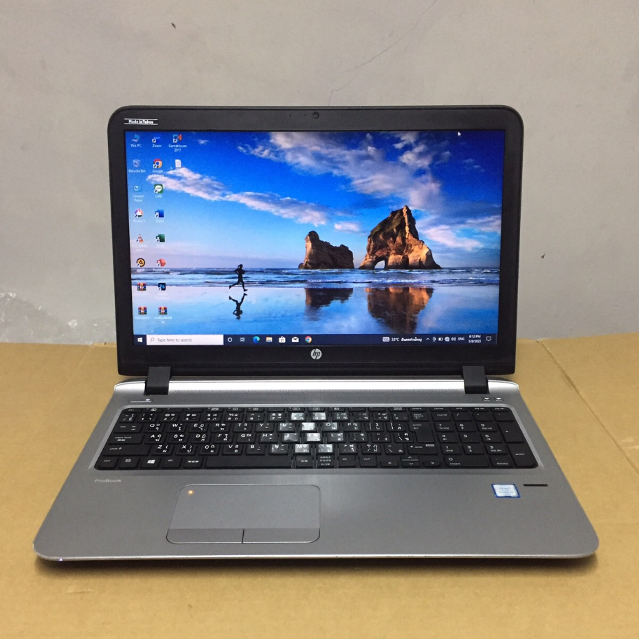 โน๊ตบุ๊คมือสอง-hp-probook-450-g3-corei3-6100m-ram-4gb-hdd-500gb-จอใหญ่15-6นิ้ว