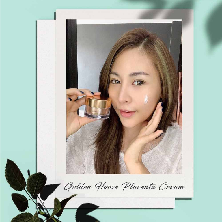 แบ่งขายครีมรกม้าหน้าใส-cosmesia-golden-horse-placenta-cream