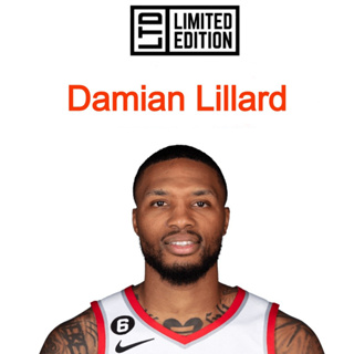 Damian Lillard Card NBA Basketball Cards การ์ดบาสเก็ตบอล + ลุ้นโชค: เสื้อบาส/jersey โมเดล/model figure poster PSA 10