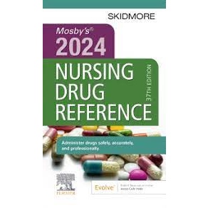 (C221) 9780443118906 MOSBYS 2024 NURSING DRUG REFERENCE ผู้แต่ง : LINDA SKIDMORE-ROTH