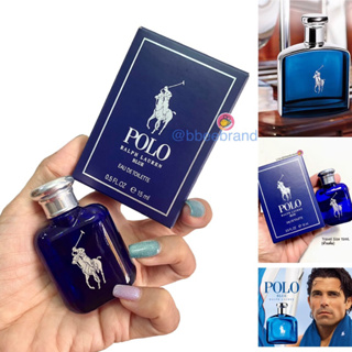 Ralph Lauren POLO Blue EDT 15ml. มอบกลิ่นหอมสะอาด🌊🙋🏻‍♂️เย้ายวน เปี่ยมไปด้วยกลิ่นอายความเป็นชายชาตรี