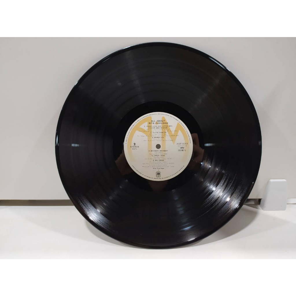 1lp-vinyl-records-แผ่นเสียงไวนิล-rita-coolidge-all-about-j14b12