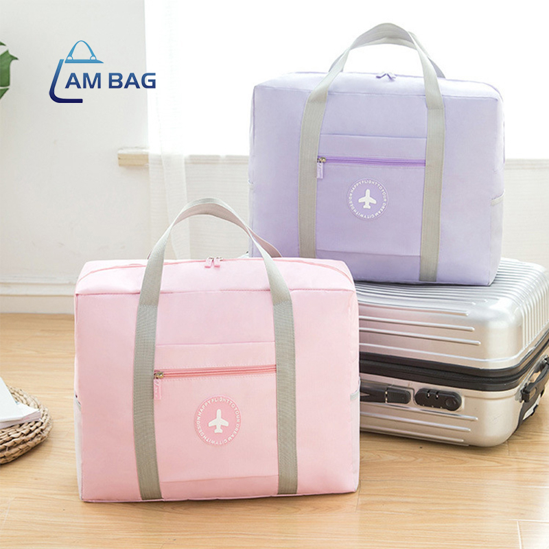 ambag-กระเป๋าเสริมเดินทางสไตล์เกาหลี-เสียบที่ลากกระเป๋าได้-มี5สีให้เลือก