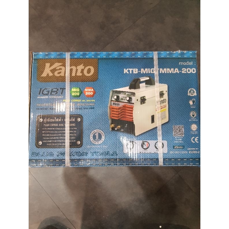 ภาพสินค้าตู้เชื่อมMIG KANTO KTB-MIG/MMA-200 จากร้าน panitan0841455441 บน Shopee ภาพที่ 6