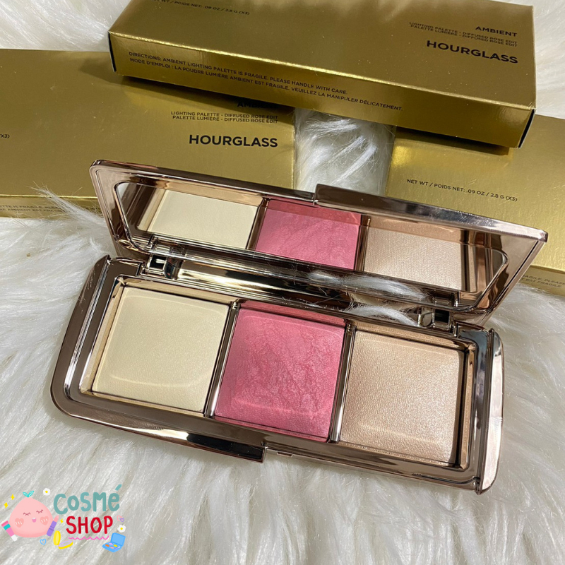 พร้อมส่ง!! HOURGLASS Ambient Lighting Palette Diffused Rose Edit
