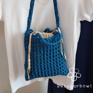 Besugarbowl  🌼 Bee Bag กระเป๋าถักจากไหมพรมผ้ายืดนำเข้าพรีเมี่ยม