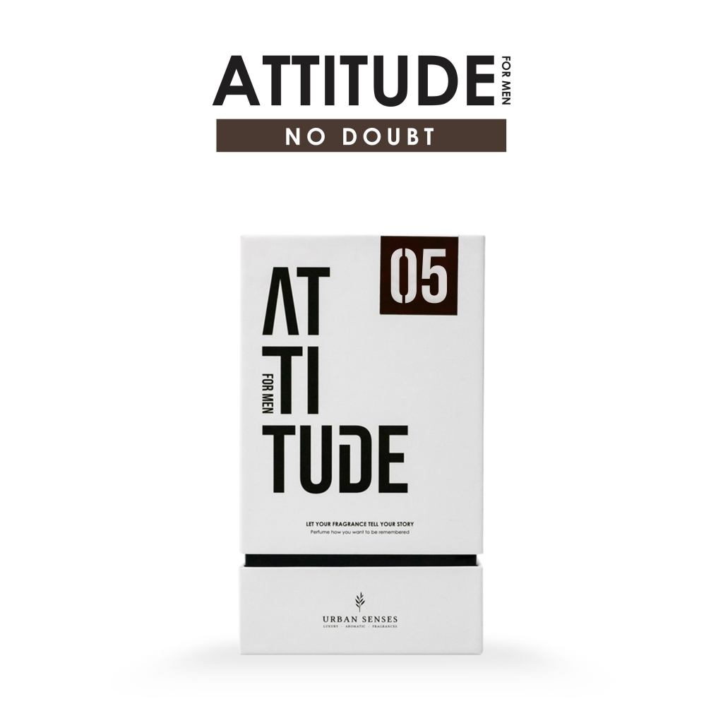 น้ำหอม-น้ำหอมผู้ชาย-urban-senses-attitude-for-men-perfume-collection-05-no-doubt