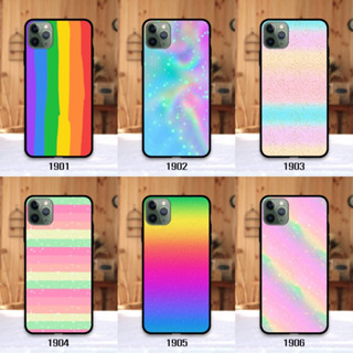 Samsung A30s A31 A32 A42 A50 A50s A51 A52 A53 A70 A71 A72 A80 A90 A91 เคสสายรุ้ง