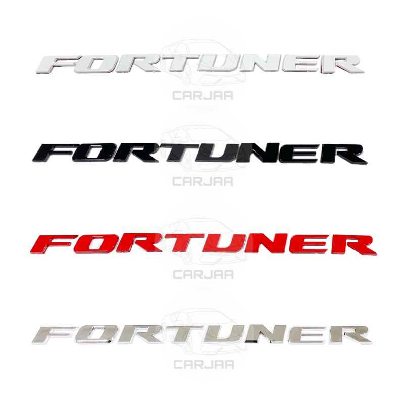 โลโก้ฝากระโปรงหน้ารถ-fortuner-logo-3d-โลโก้ตัวนูนติดฝากระโปรงหน้ารถ