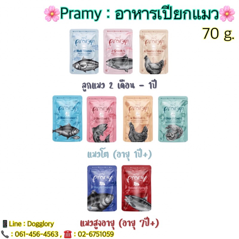 pramy-พรามี่-อาหารเปียกแมว-อาหารเปียก