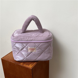 (พร้อมส่ง💞) Niche purple cosmetic bag กระเป๋าเครื่องสำอางค์