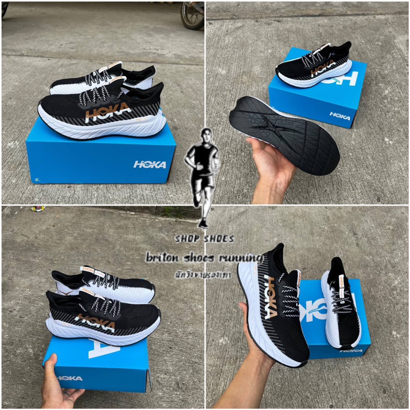 ลด-40-ใหม่ล่าสุด-รองเท้าวิ่งชาย-หญิง-hoka-carbon-x-3-สินค้าตรงปกถ่ายจากงานจริง