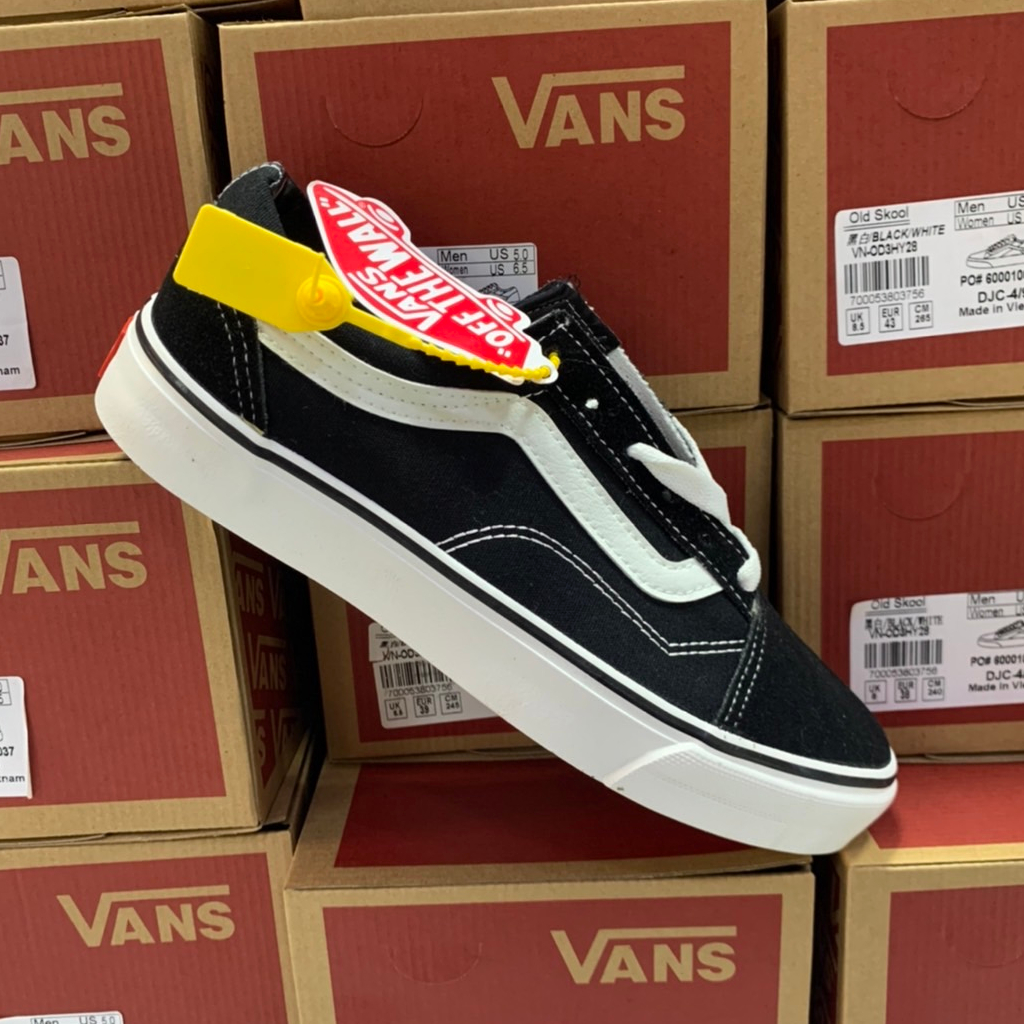 vans-old-skools-รองเท้าผ้าใบผูกเชือกพร้อมกล่อง