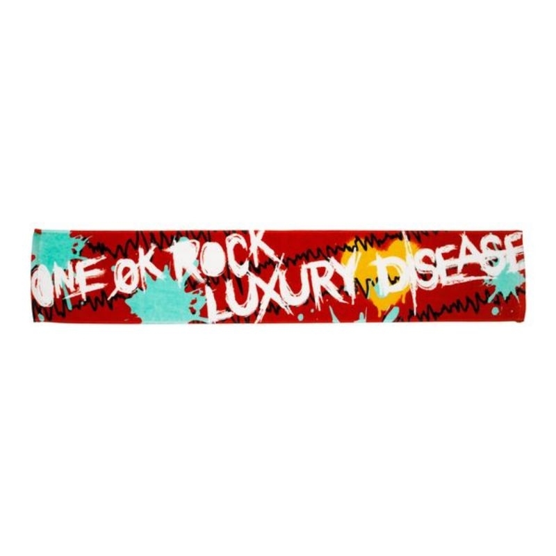 พร้อมส่ง-one-ok-rock-towel-ผ้าเชียร์-มือสอง