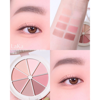 Laka Mid-Tone Collector Eyeshadow Palette  สี 03 Tulip