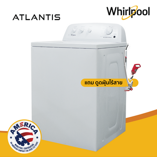 ภาพหน้าปกสินค้าเครื่องซักผ้าฝาบน (15 กก.) Whirlpool รุ่น Atlantis Top Load 3LWTW4705FW 11 โปรแกรมซัก + ฟรีขาตั้ง รับประกัน 10 ปี ซึ่งคุณอาจชอบราคาและรีวิวของสินค้านี้