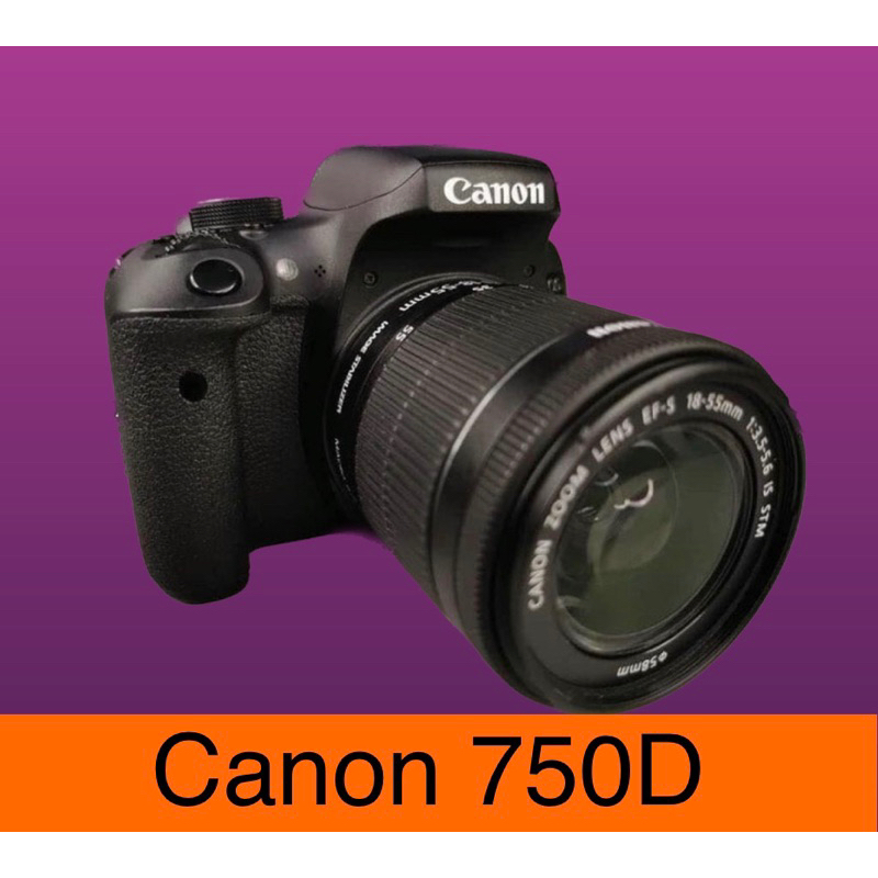 ภาพหน้าปกสินค้ากล้อง EOS 750D สภาพใหม่ **ไม่รวมเลนส์**