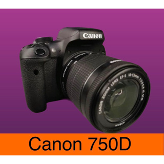 สินค้า กล้อง EOS 750D สภาพใหม่ **ไม่รวมเลนส์**