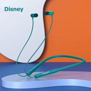 【ส่งจากกทม】Disney หูฟังบลูทูธไร้สาย Bluetooth 5.0 And Ipx5 Waterproof หูฟังคล้องคอ earphone