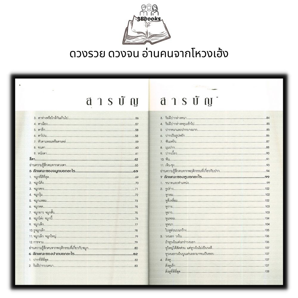 หนังสือ-ดวงรวย-ดวงจน-อ่านคนจากโหวงเฮ้ง-ดูดวง-การทำนายดวงชะตา-โหงวเฮ้ง