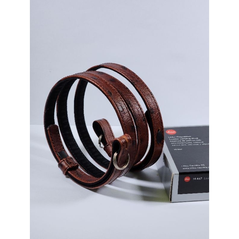 leica-leather-strap-14467-สายคล้องกล้องleica-ครบกล่อง