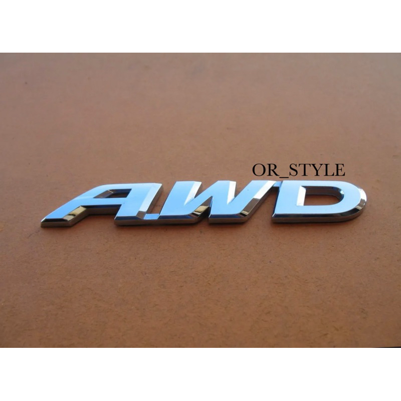ภาพหน้าปกสินค้าโลโก้ AWD CRV G5 ขนาด 15x2.5cm