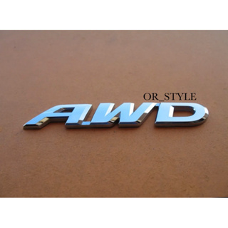 ภาพขนาดย่อของสินค้าโลโก้ AWD CRV G5 ขนาด 15x2.5cm