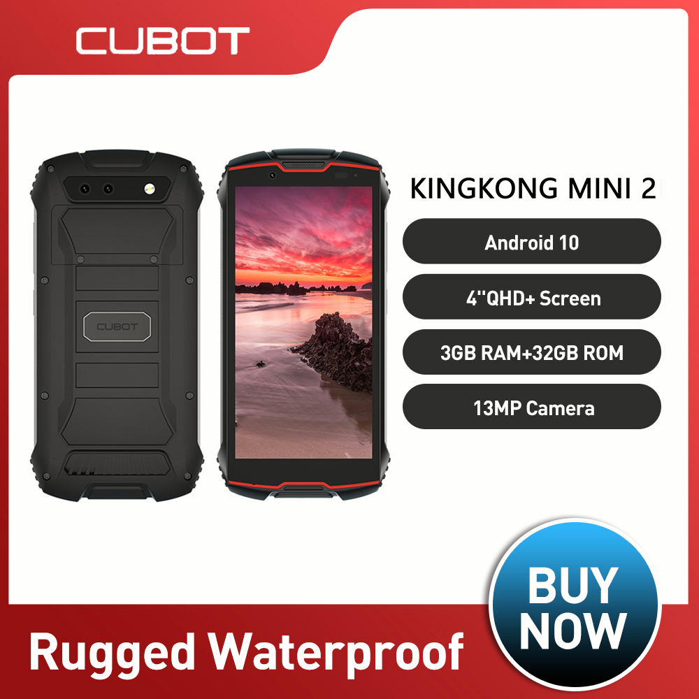 CUBOT KingKong 9 Smartphone Robustizzato | Android 14, 24GB RAM, 256GB ROM, Batteria 10600mAh, Fotocamera 100MP, IP68