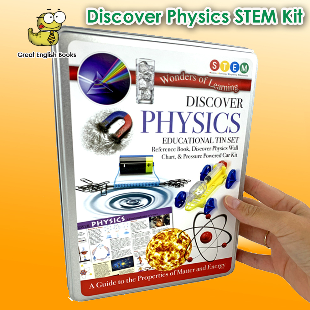 ใช้โค้ดรับcoinคืน10-ได้-พร้อมส่งชุด-kit-ลิขสิทธิ์แท้-discover-physics-stem-kit-เกี่ยวกับแนวคิดทางวิทยาศาสตร์-และทฤษฎีเกี่ยวกับคุณสมบัติของสสารและพลังงาน-รวมทั้งการทดลองด้วยรถยนต์