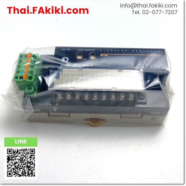 พร้อมส่ง-a-unused-drt2-id16-1-remote-i-o-terminal-เทอร์มินัล-i-o-ระยะไกล-สเปค-dc24v-omron-66-007-193