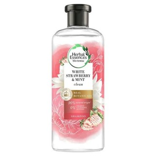 แท้💯Herbal essences  white strawberry &amp; mint clean shampoo  400ml. 🍓