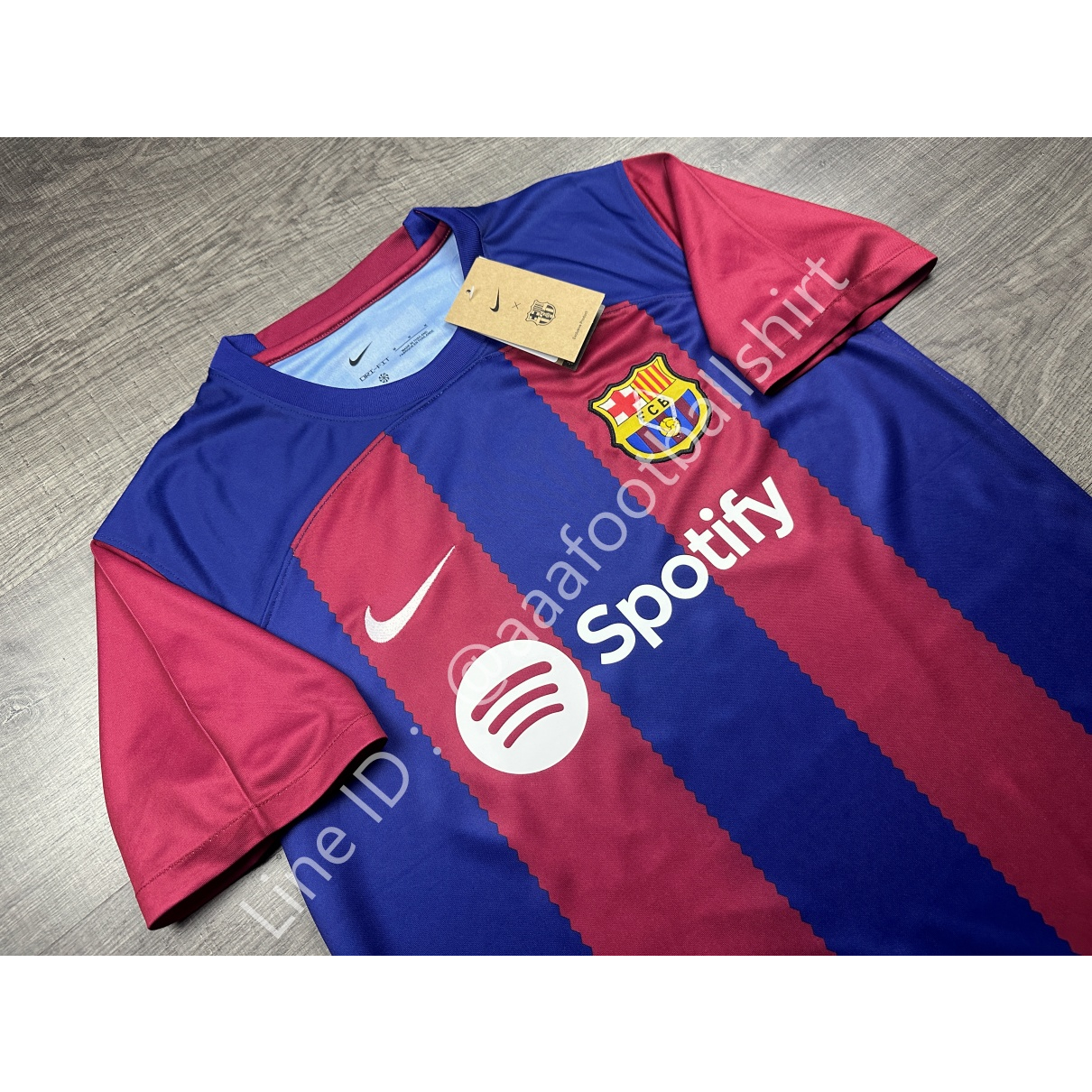 เสื้อฟุตบอล-เกรด-แฟนบอล-barcelona-home-บาเซโลน่า-เหย้า-2023-24