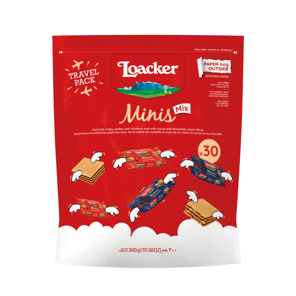 Loacker Minis Mix น้ำหนัก 300 กรัม | Shopee Thailand