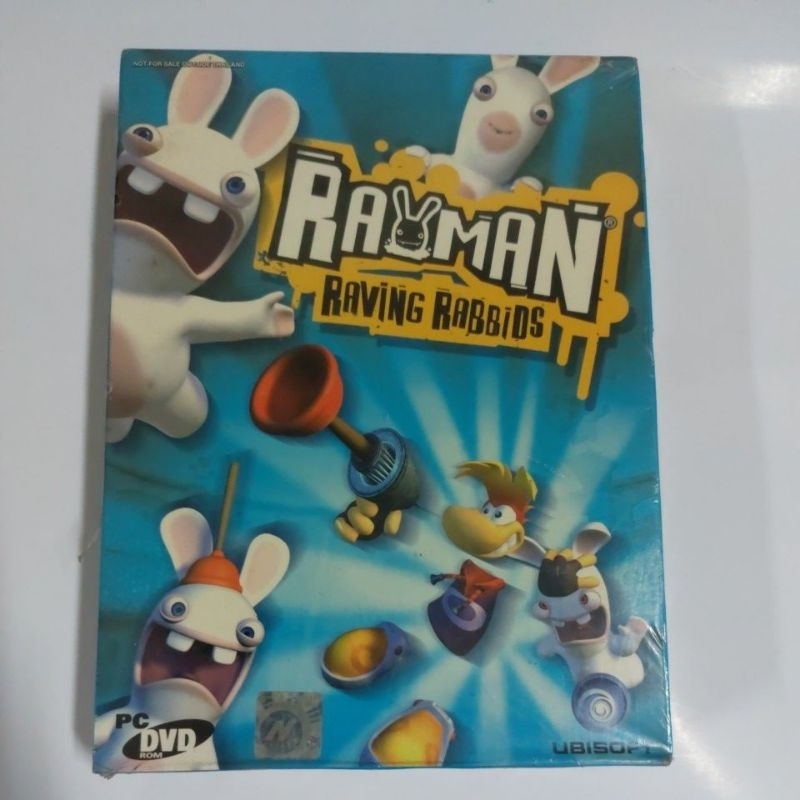 ้เกมส์คอมพิวเตอร์ PC Rayman Raving Rabbids แผ่นแท้ลิขสิทธิ์ สินค้ามือ1 ...