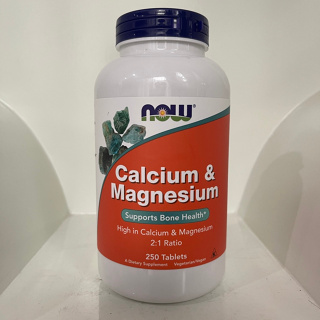 NOW Foods Calcium & Magnesium 250 Tablets