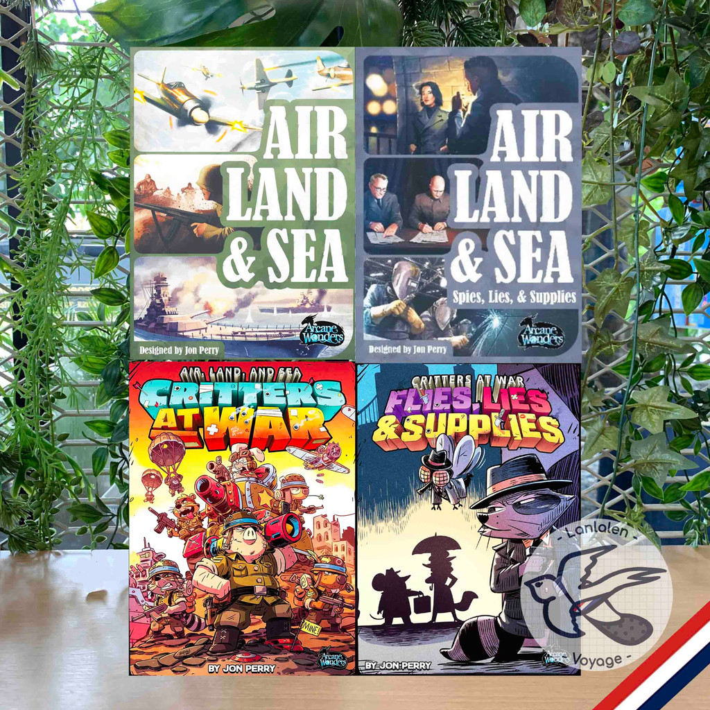 Air, Land, & Sea Revised Edition / Spies, Lies, & Supplies / Critters